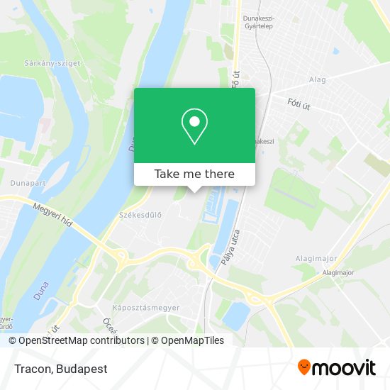 Tracon map