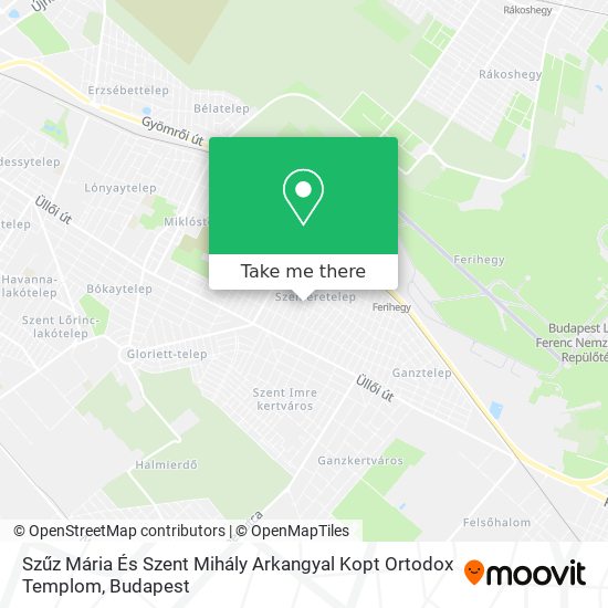 Szűz Mária És Szent Mihály Arkangyal Kopt Ortodox Templom map
