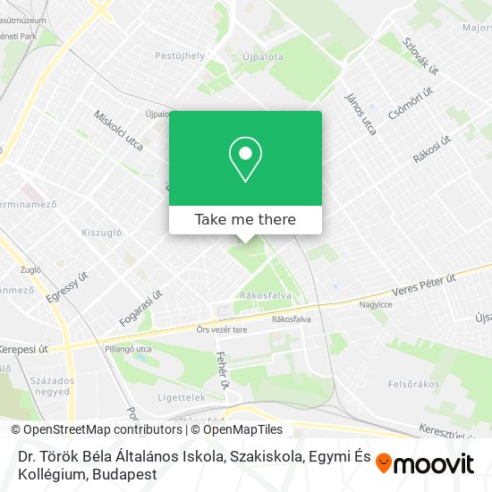 Dr. Török Béla Általános Iskola, Szakiskola, Egymi És Kollégium map