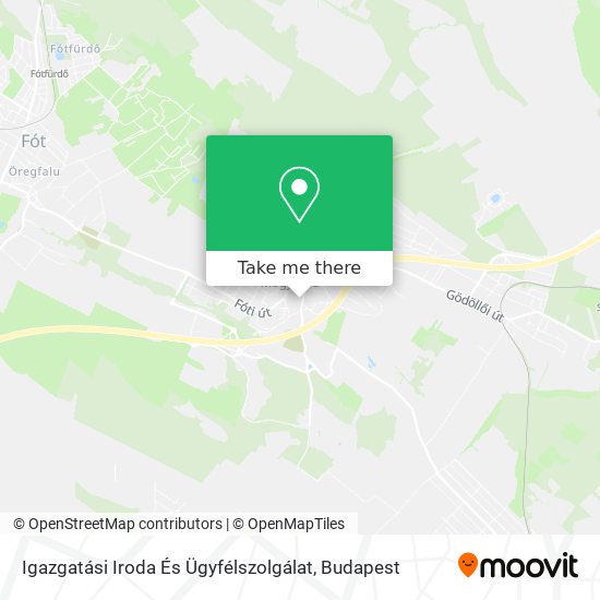 Igazgatási Iroda És Ügyfélszolgálat map