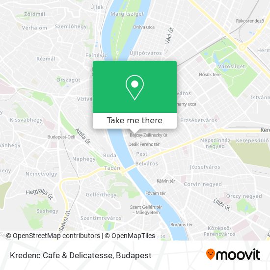 Kredenc Cafe & Delicatesse map