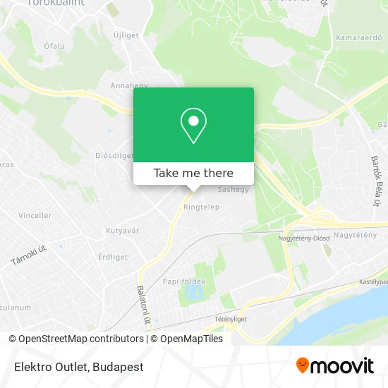 Elektro Outlet map