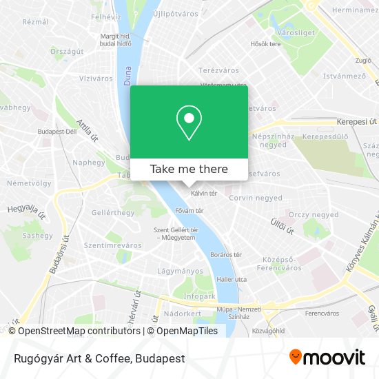Rugógyár Art & Coffee map