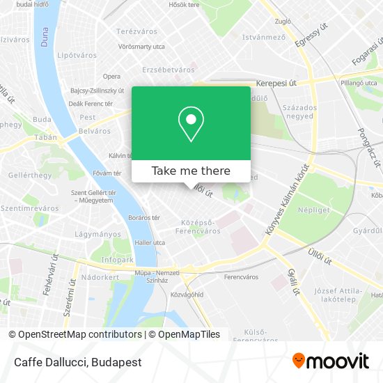 Caffe Dallucci map