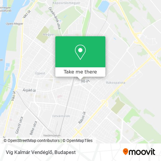 Víg Kalmár Vendéglő map