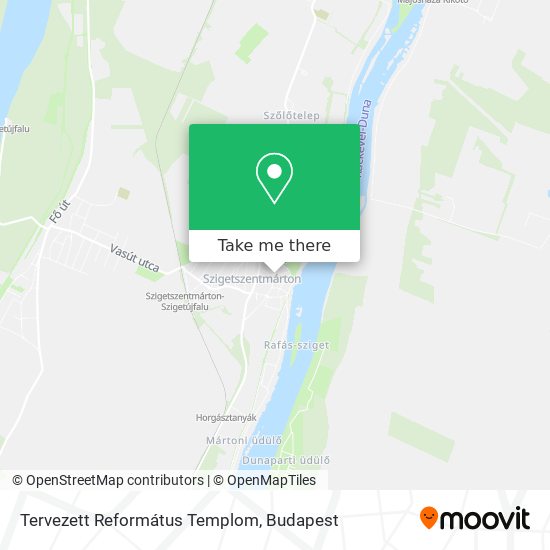 Tervezett Református Templom map