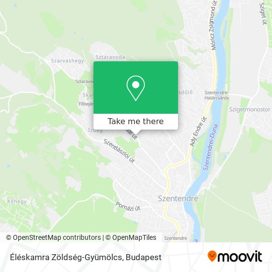 Éléskamra Zöldség-Gyümölcs map