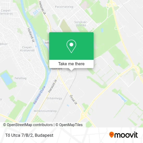Tő Utca 7/B/2 map