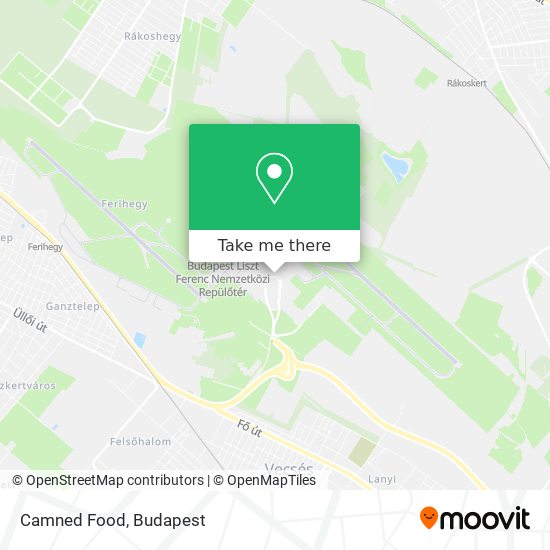 Camned Food map