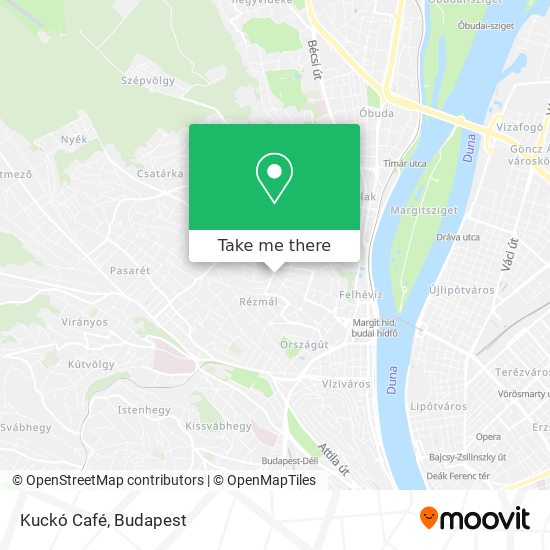 Kuckó Café map