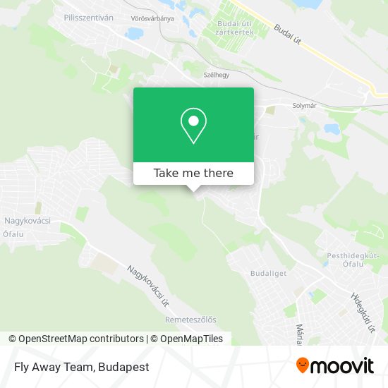 Fly Away Team map
