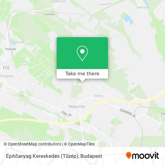 Építőanyag Kereskedés (Tűzép) map