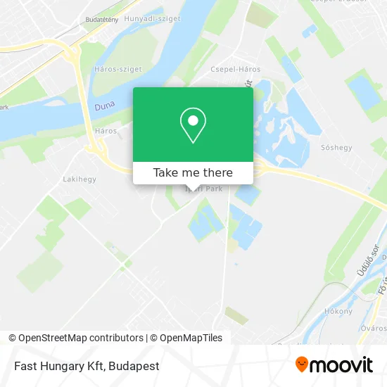 Fast Hungary Kft map