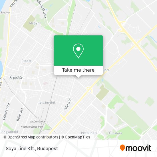 Soya Line Kft. map