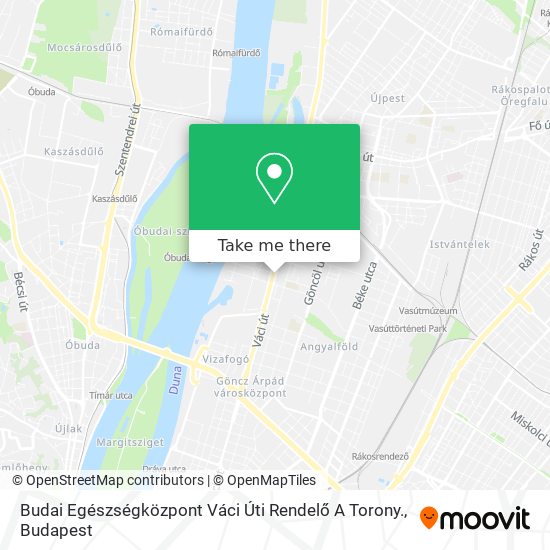 Budai Egészségközpont Váci Úti Rendelő A Torony. map