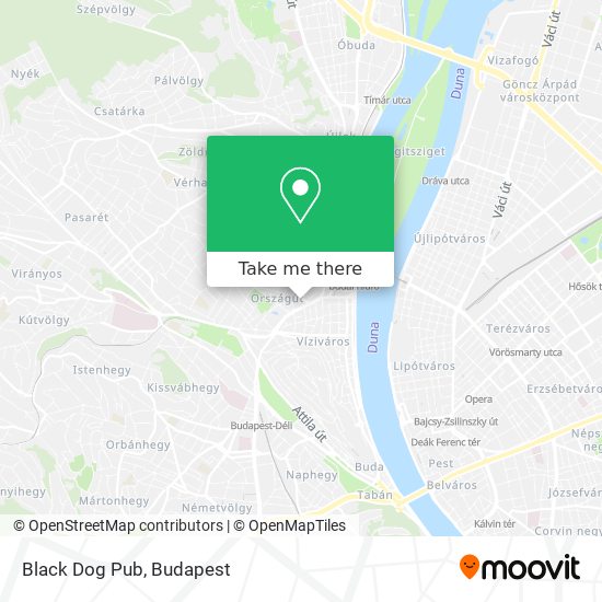 Black Dog Pub map