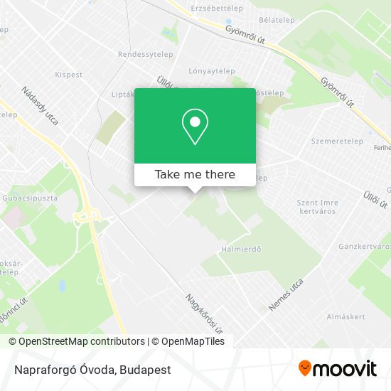 Napraforgó Óvoda map