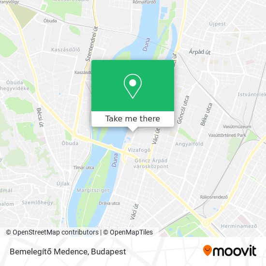 Bemelegítő Medence map