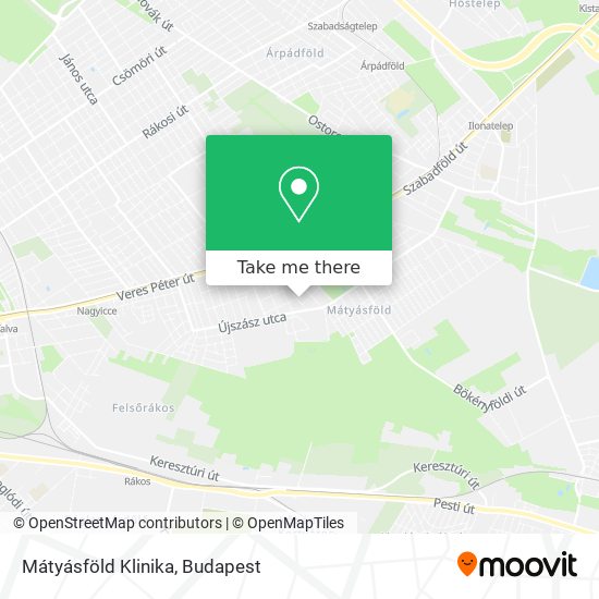 Mátyásföld Klinika map