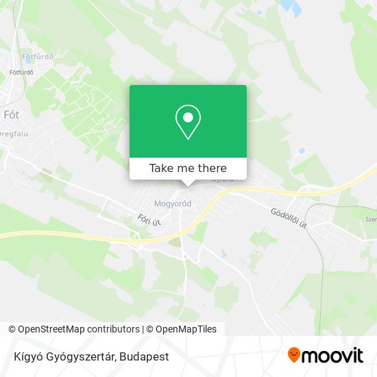 Kígyó Gyógyszertár map