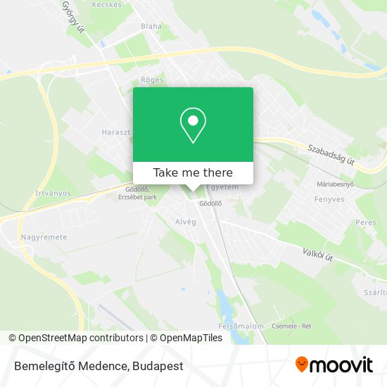 Bemelegítő Medence map