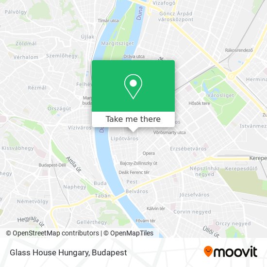Glass House Hungary map