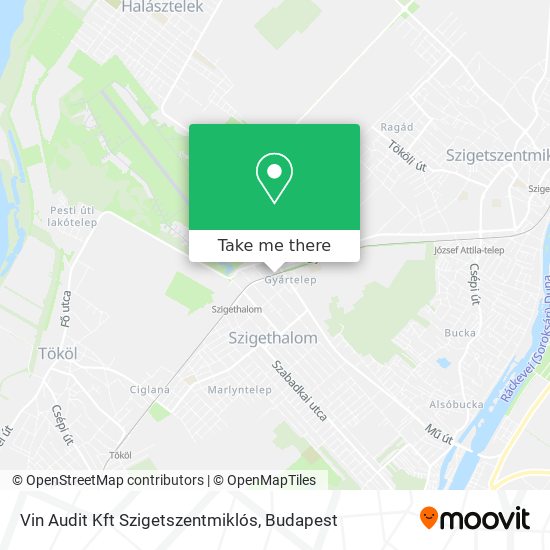 Vin Audit Kft Szigetszentmiklós map