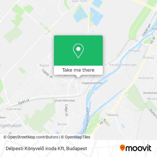 Délpesti Könyvelő iroda Kft map