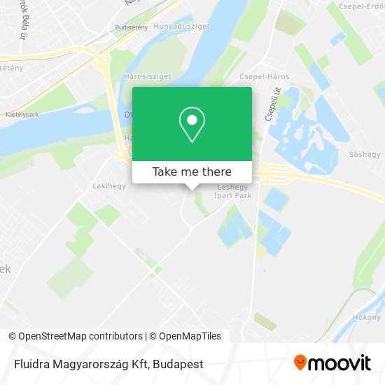 Fluidra Magyarország Kft map