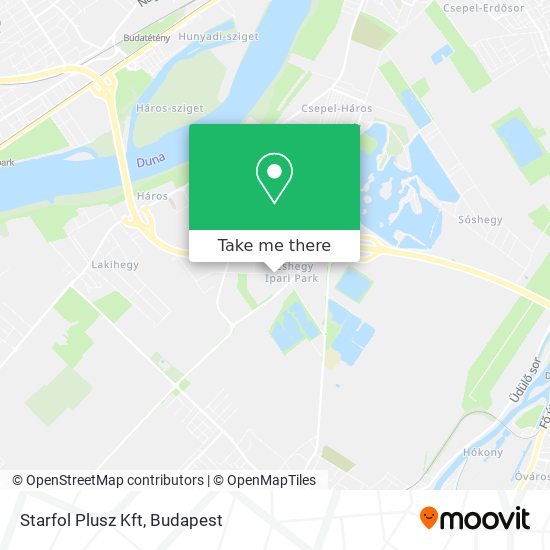 Starfol Plusz Kft map