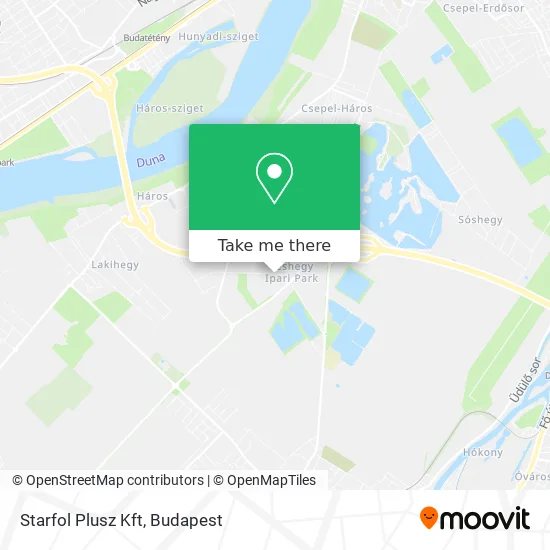 Starfol Plusz Kft map