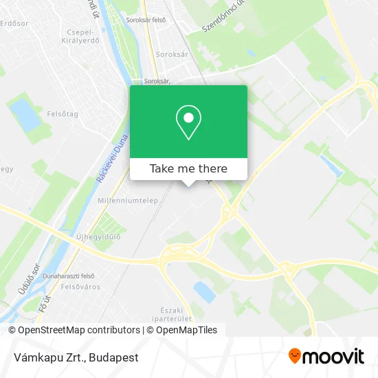 Vámkapu Zrt. map