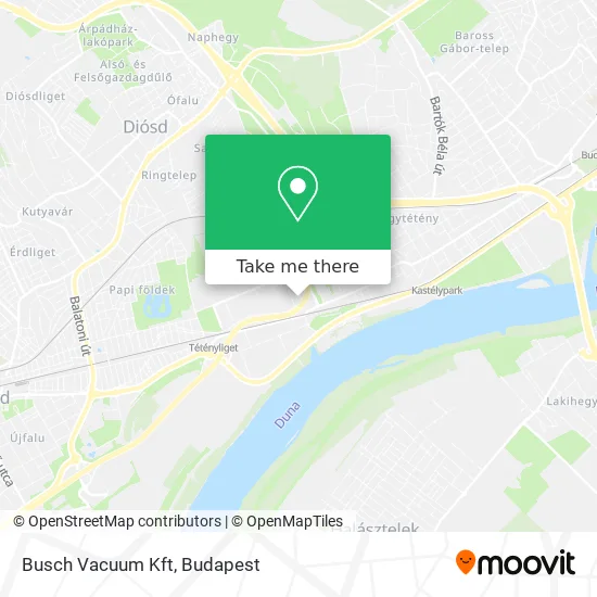 Busch Vacuum Kft map