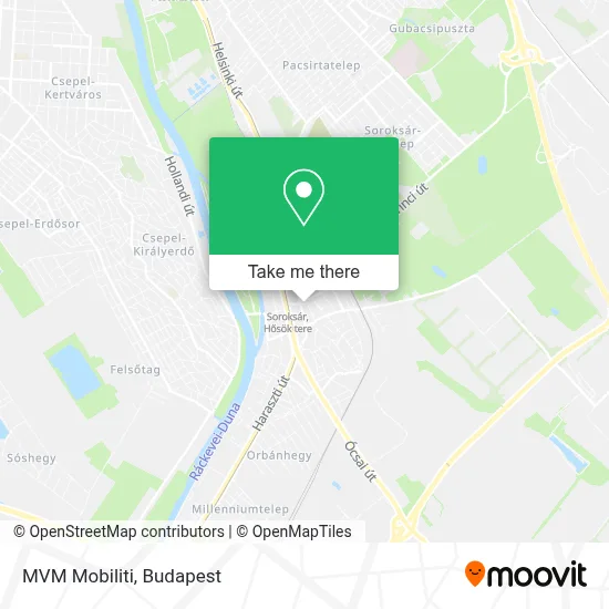 MVM Mobiliti map