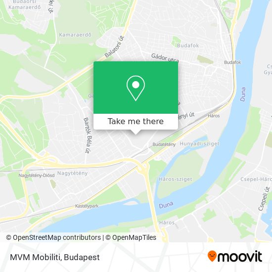 MVM Mobiliti map