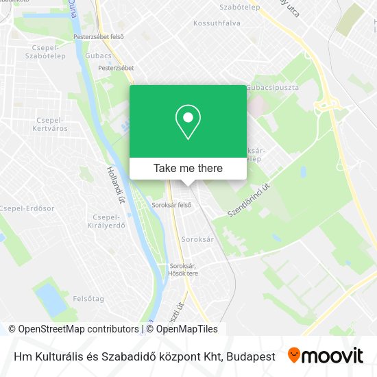 Hm Kulturális és Szabadidő központ Kht map