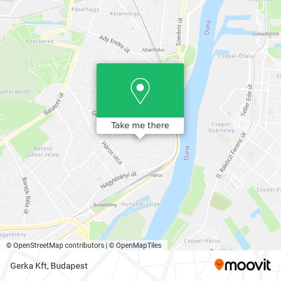 Gerka Kft map