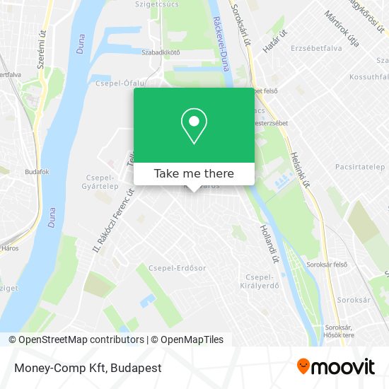 Money-Comp Kft map