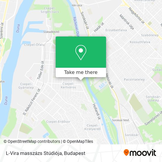 L-Vira masszázs Stúdiója map