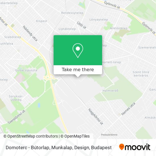 Domoterc - Bútorlap, Munkalap, Design map