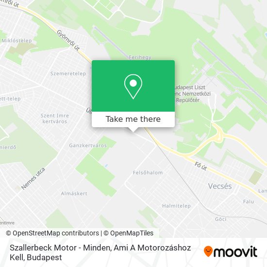 Szallerbeck Motor - Minden, Ami A Motorozáshoz Kell map