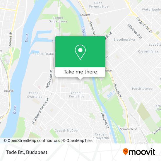 Tede Bt. map