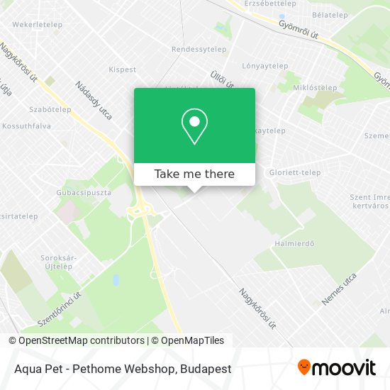 Aqua Pet - Pethome Webshop map