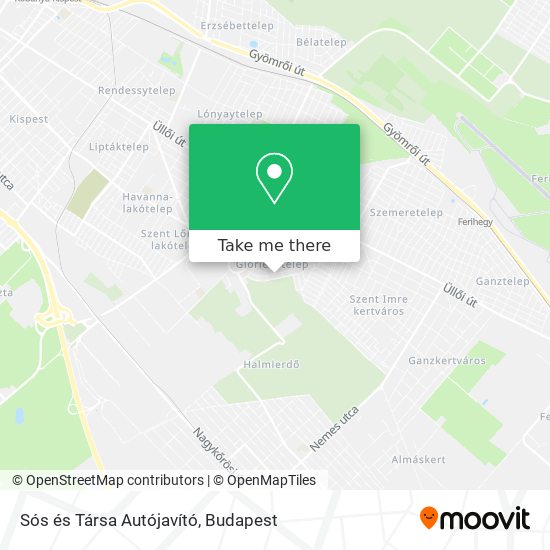 Sós és Társa Autójavító map