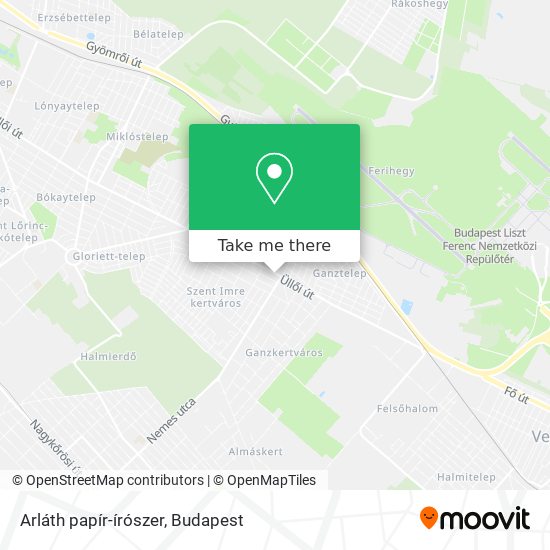 Arláth papír-írószer map