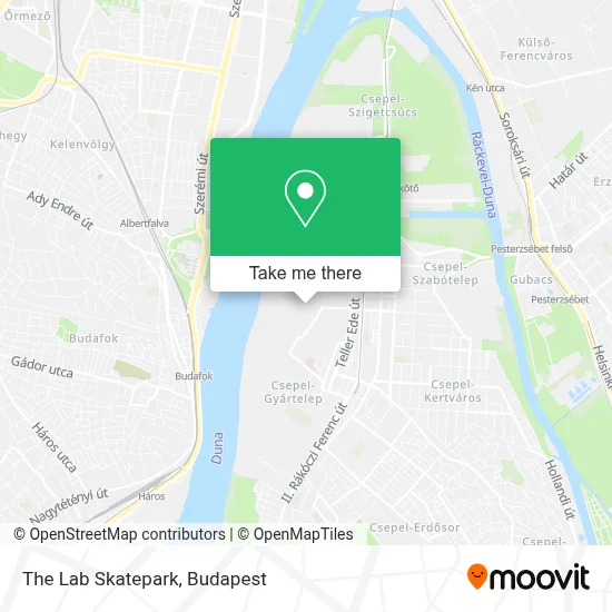 The Lab Skatepark map