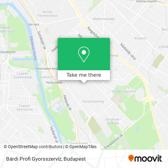 Bárdi Profi Gyorsszervíz map