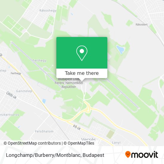 Longchamp/Burberry/Montblanc map