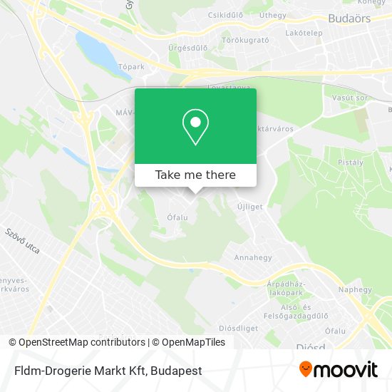 Fldm-Drogerie Markt Kft map
