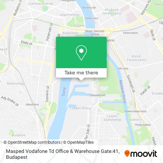 Masped Vodafone Td Office & Warehouse Gate:41 map